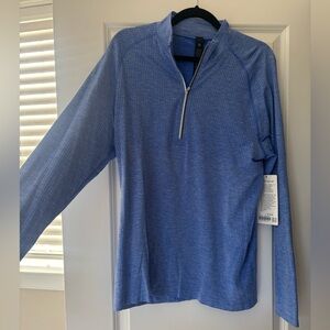 Lululemon Men’s Metal Vent Tech Half Zip, size Large. NWT